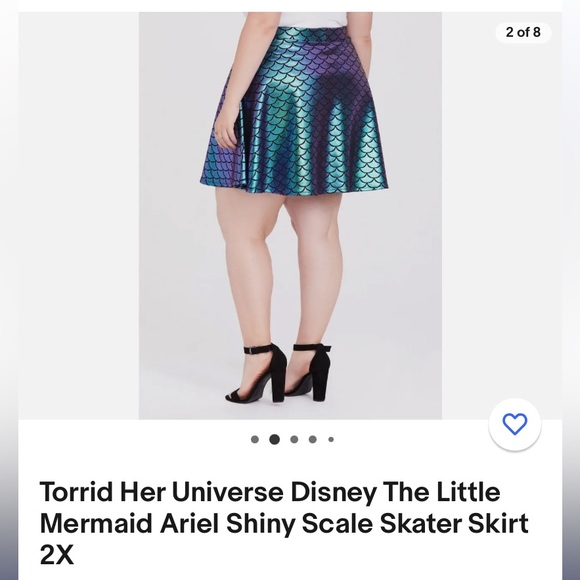 Disney Mermaid Skirt - Picture 4 of 9